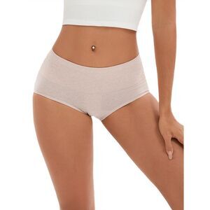 High Waist Tummy Control Briefs Butt Lifter Control Panties Grey